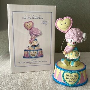 Precious Moments Clown Music Box with original box.
